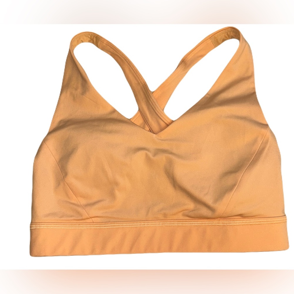 LULULEMON Athletica Orange Sports Bra sz 4